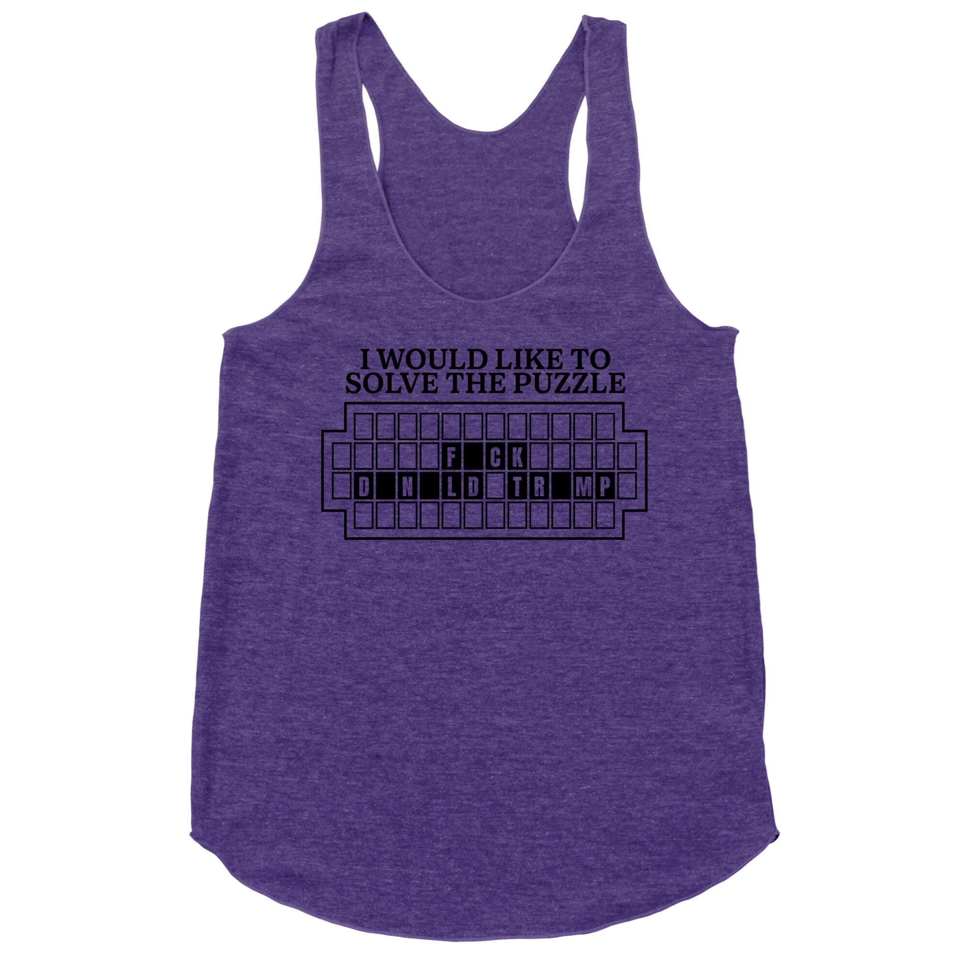 Wheel Of Fortune Racerback Tank