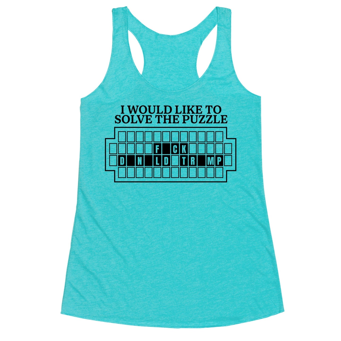 Wheel Of Fortune Racerback Tank