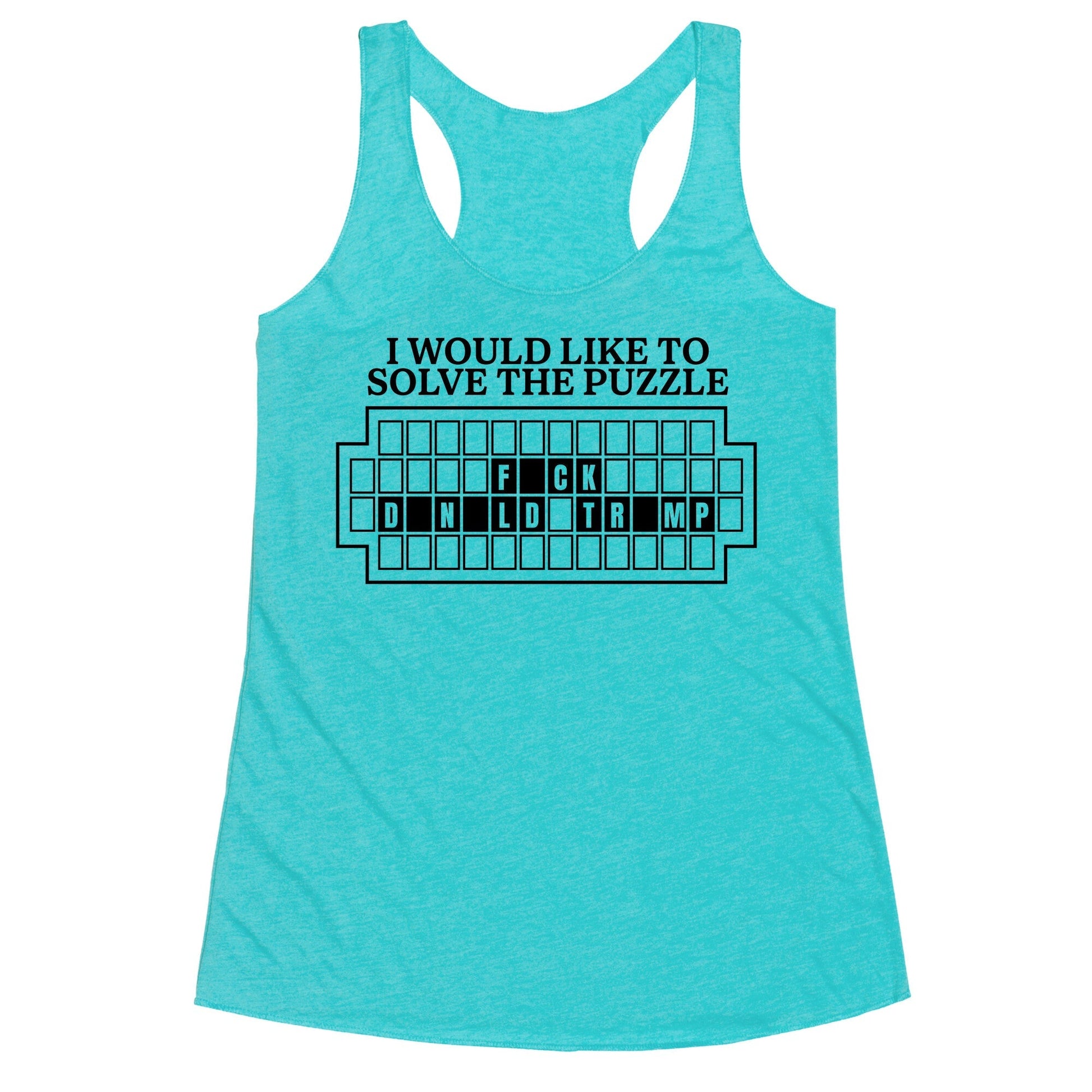 Wheel Of Fortune Racerback Tank