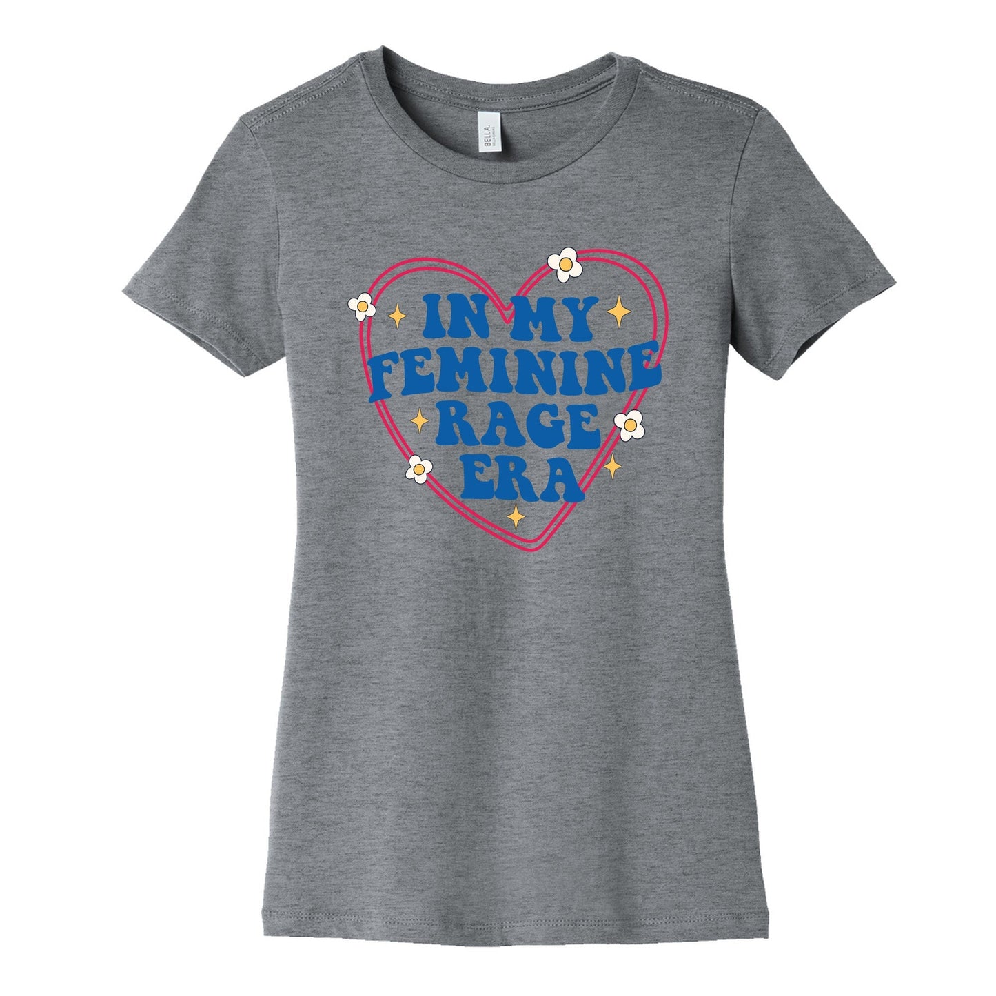 In My Feminine Rage Era Womens Cotton Tee