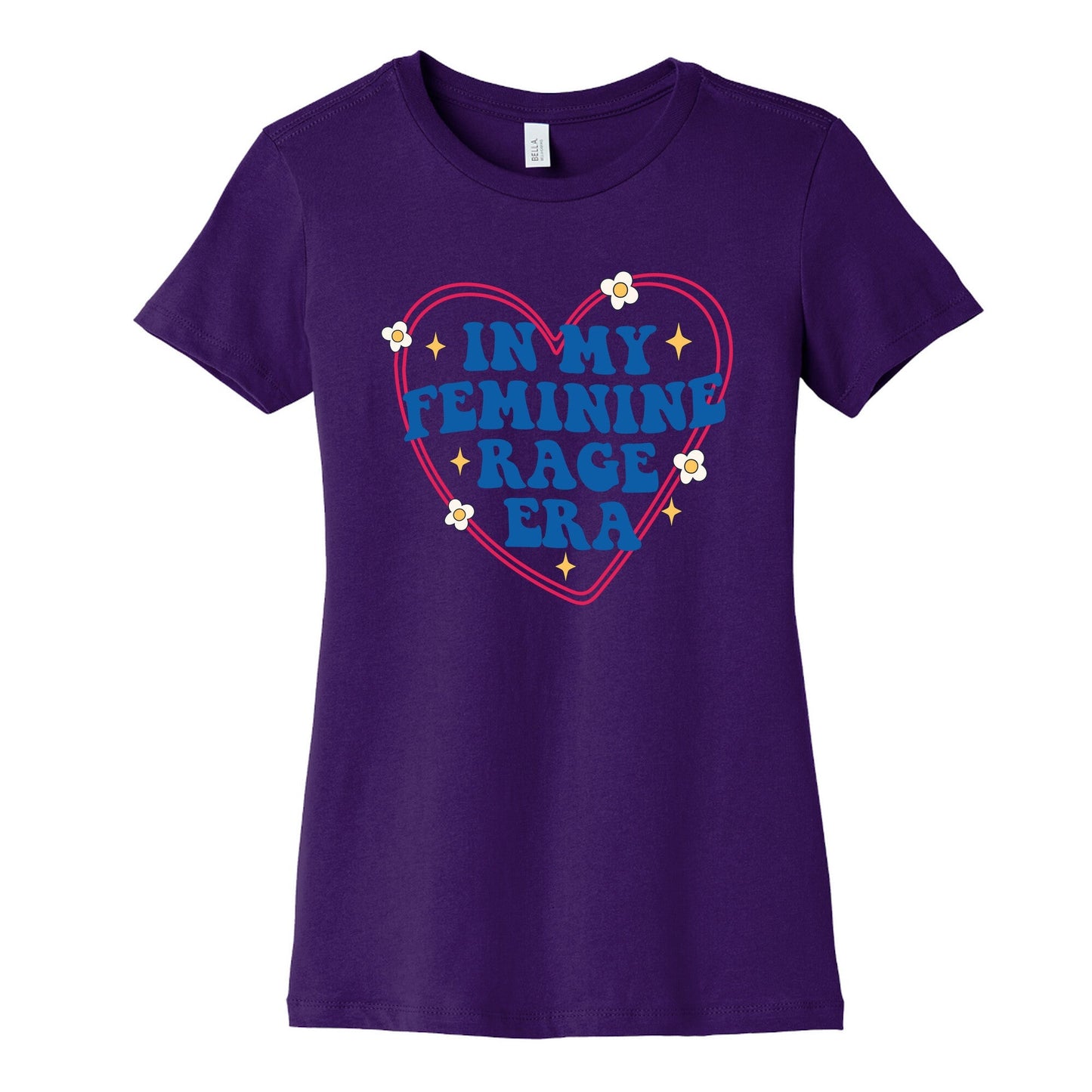 In My Feminine Rage Era Womens Cotton Tee