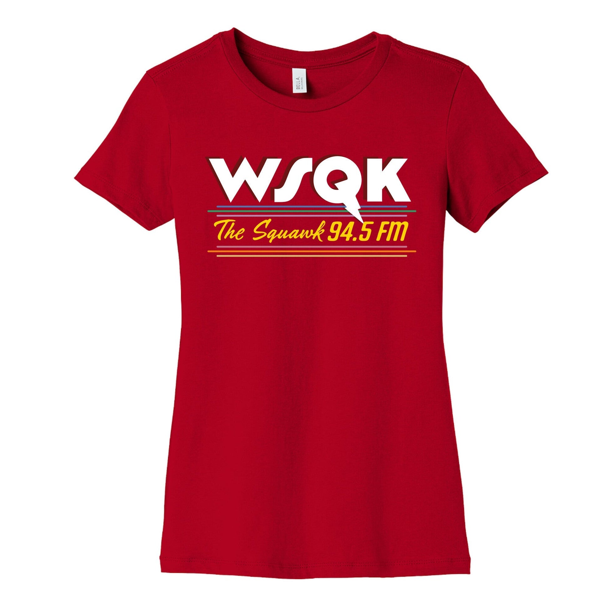WSQK The Squawk Womens Cotton Tee