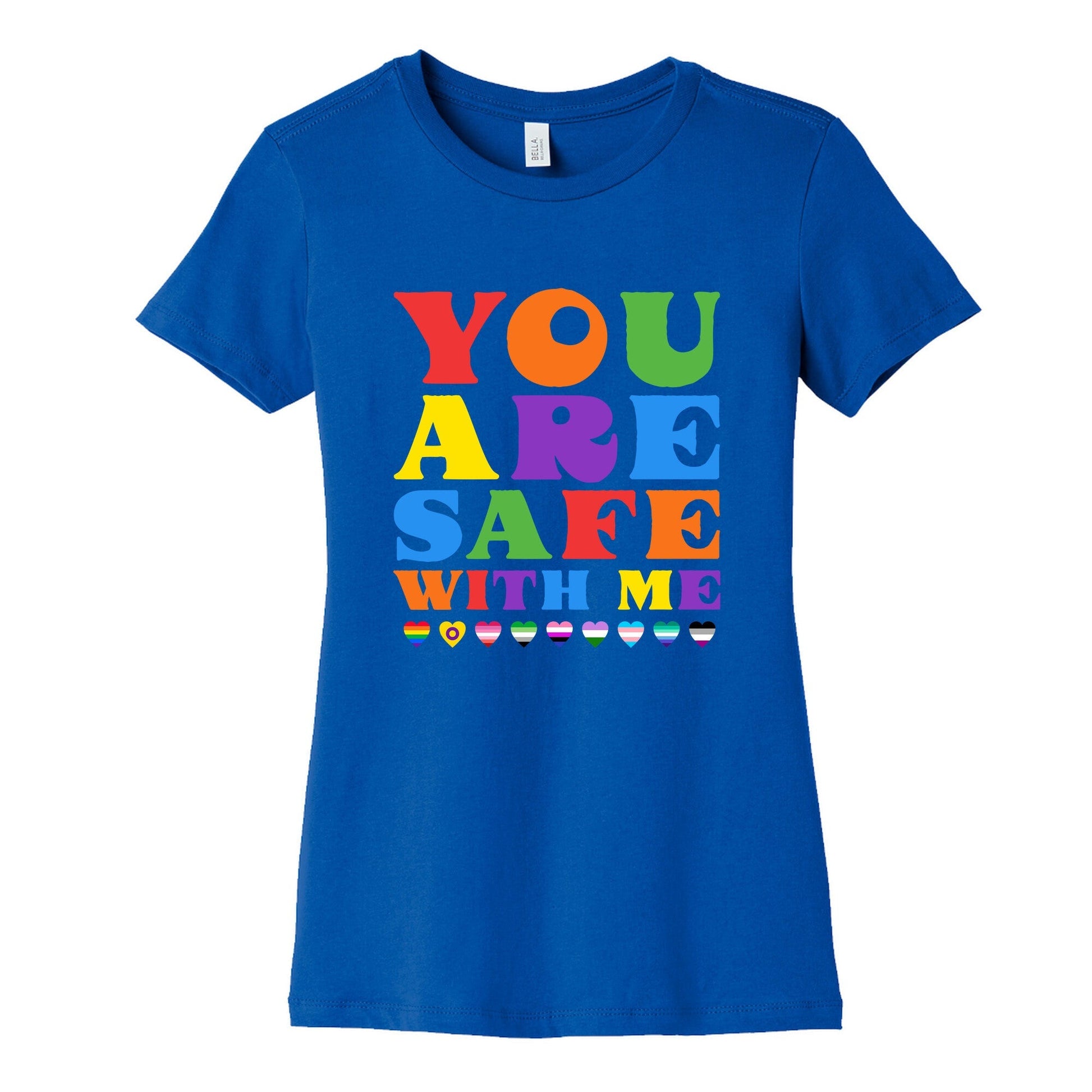 You Are Safe With Me Womens Cotton Tee