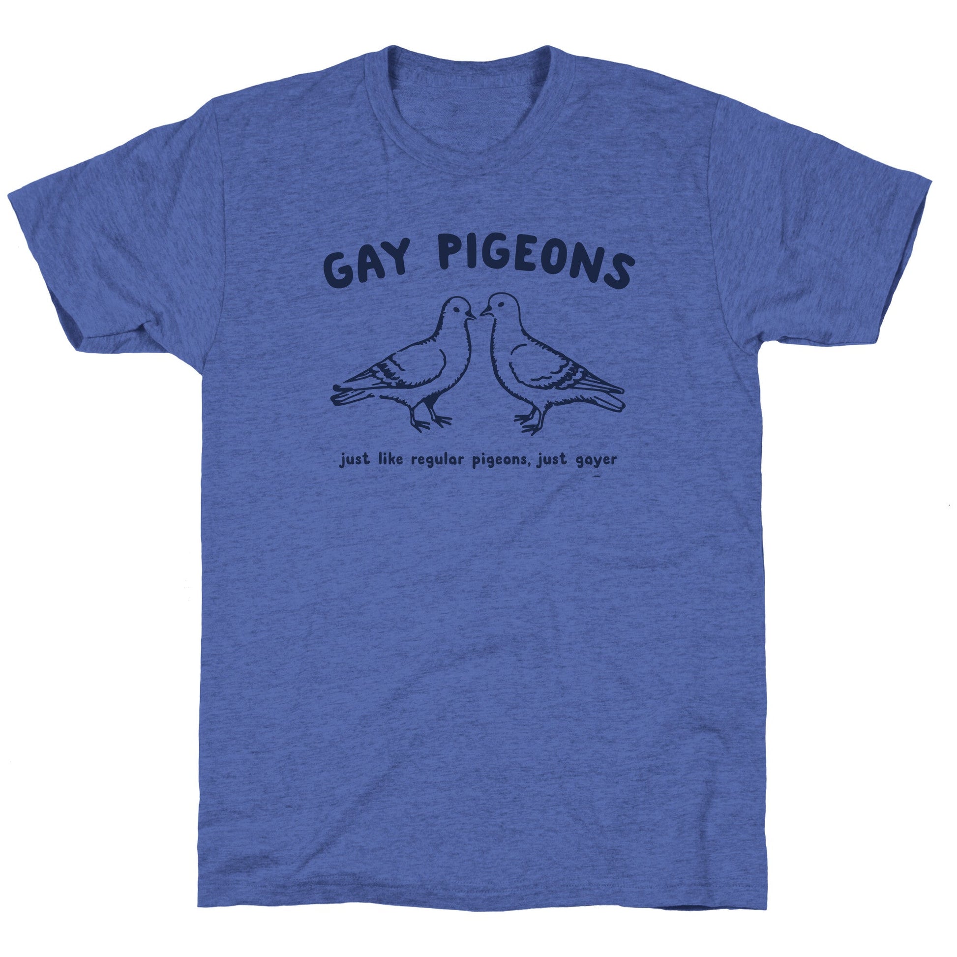 Gay Pigeons Unisex Triblend Tee