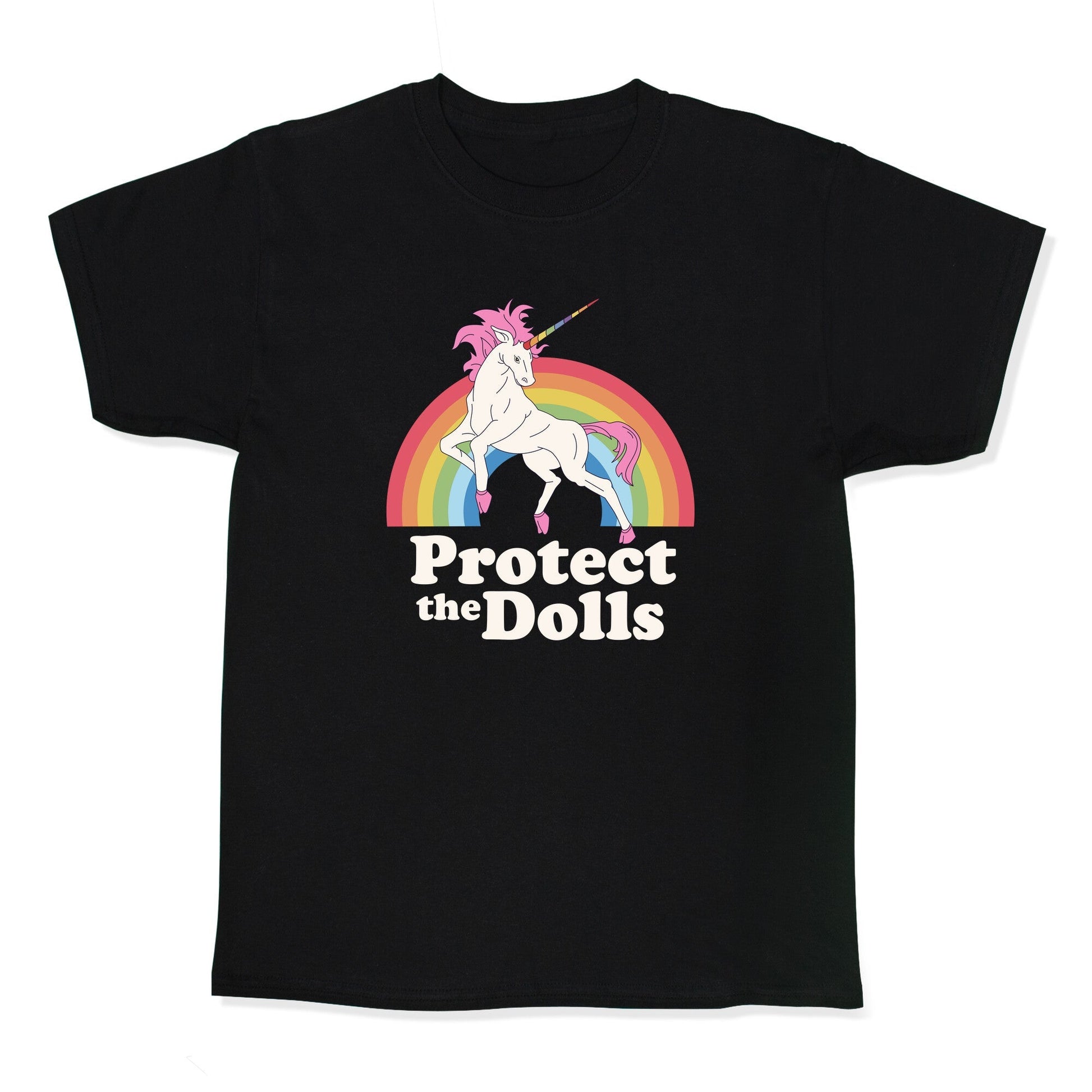 Protect The Dolls Unicorn Kids Tee