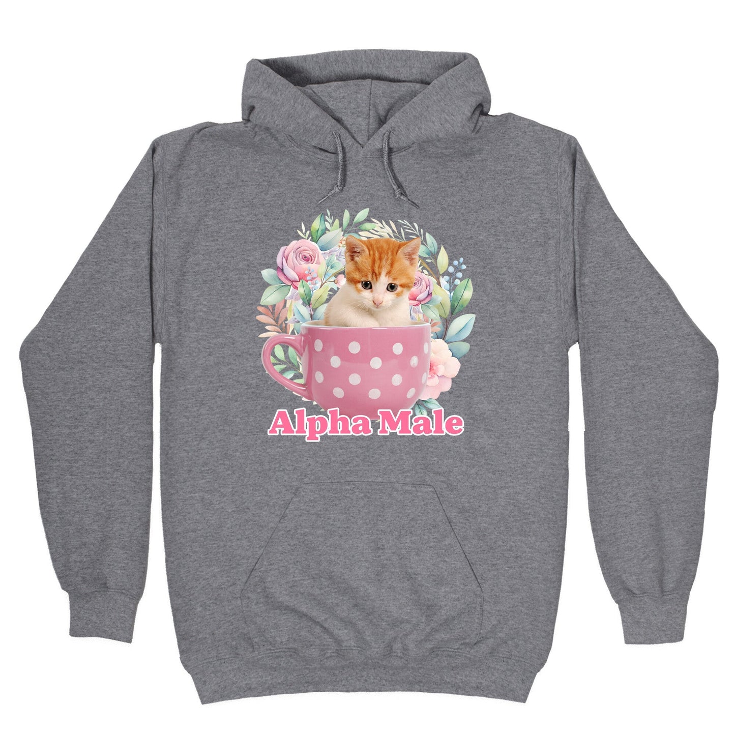 Alpha Male Kitten Hoodie