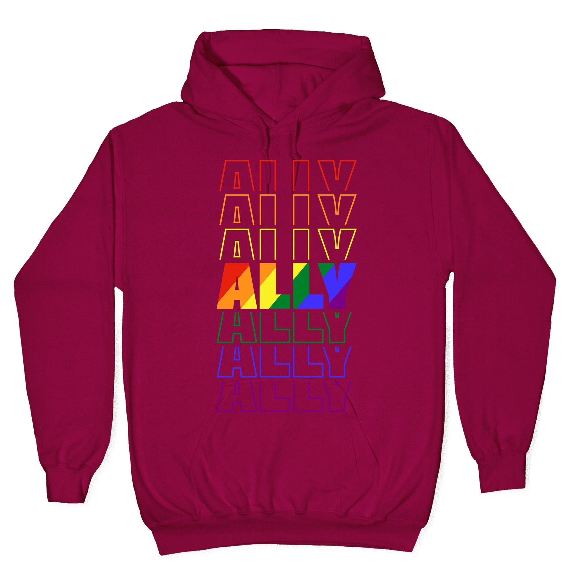 Ally LGBTQ Hoodie