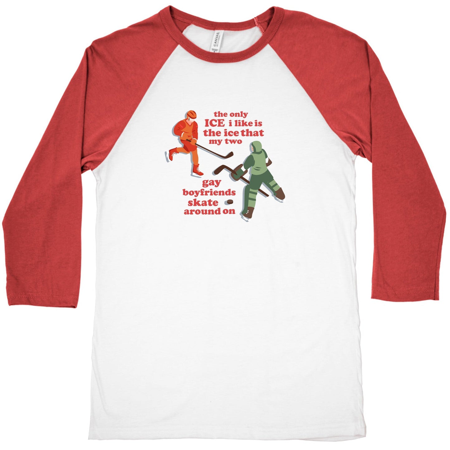 The Only Ice I Like Baseball Tee