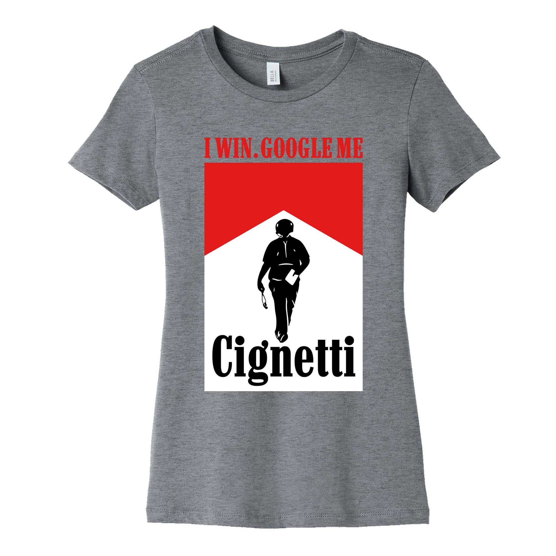 Cignetti I Win Womens Cotton Tee