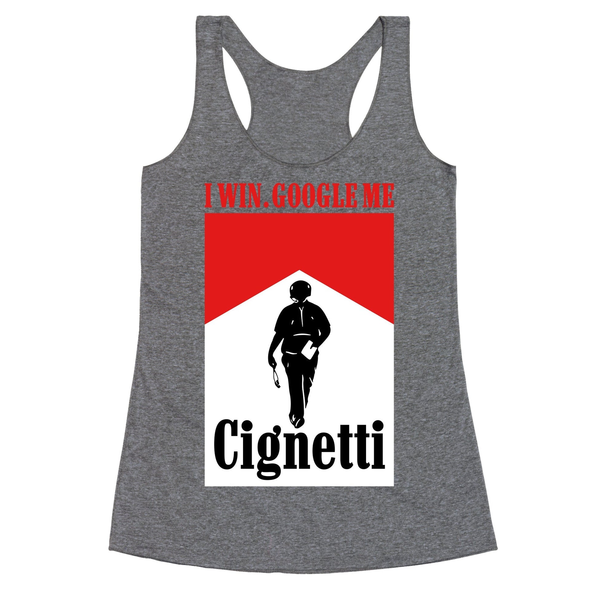 Cignetti I Win Racerback Tank