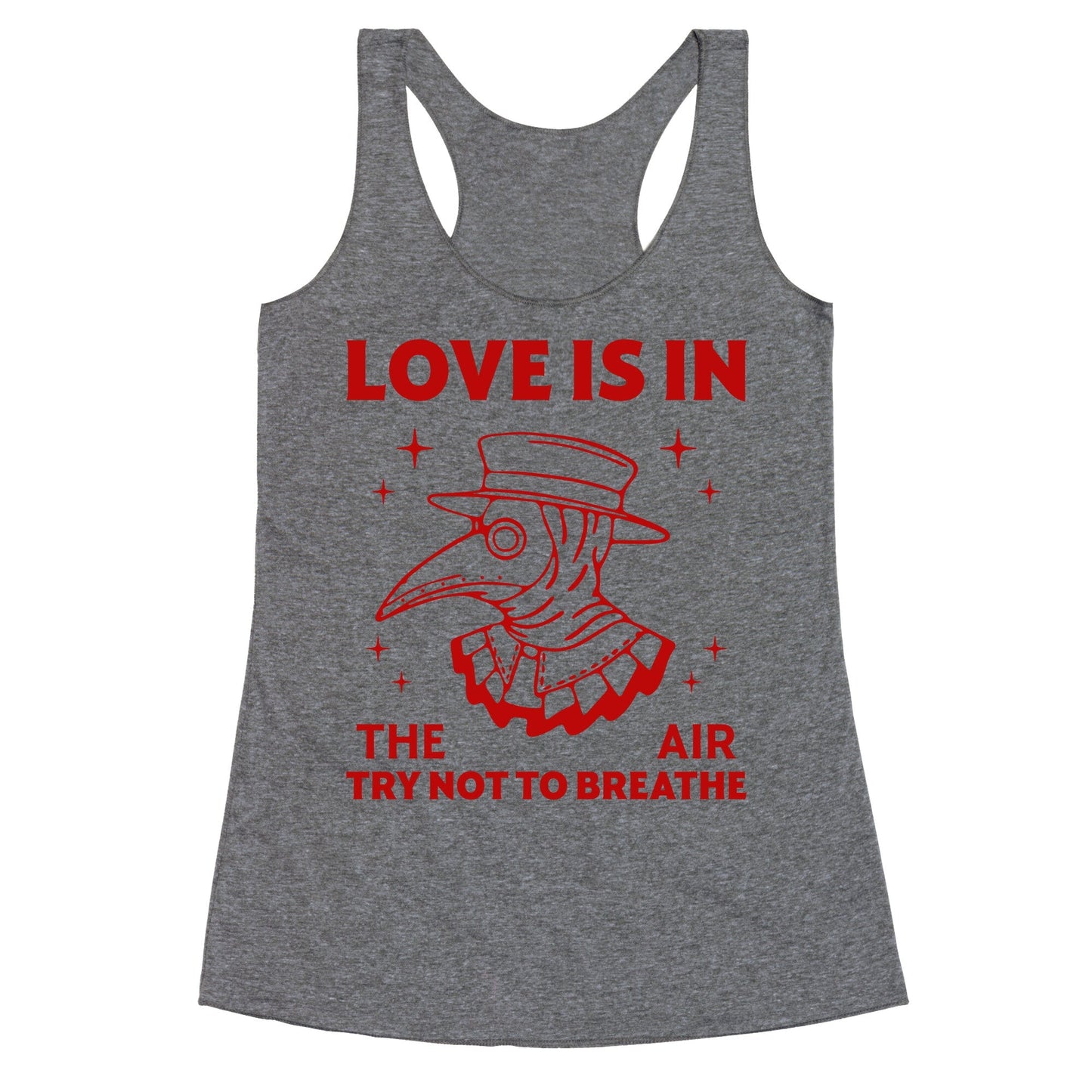 Love Is In The Air Racerback Tank