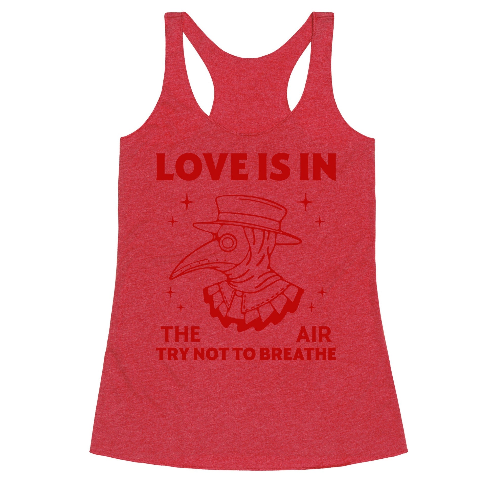 Love Is In The Air Racerback Tank