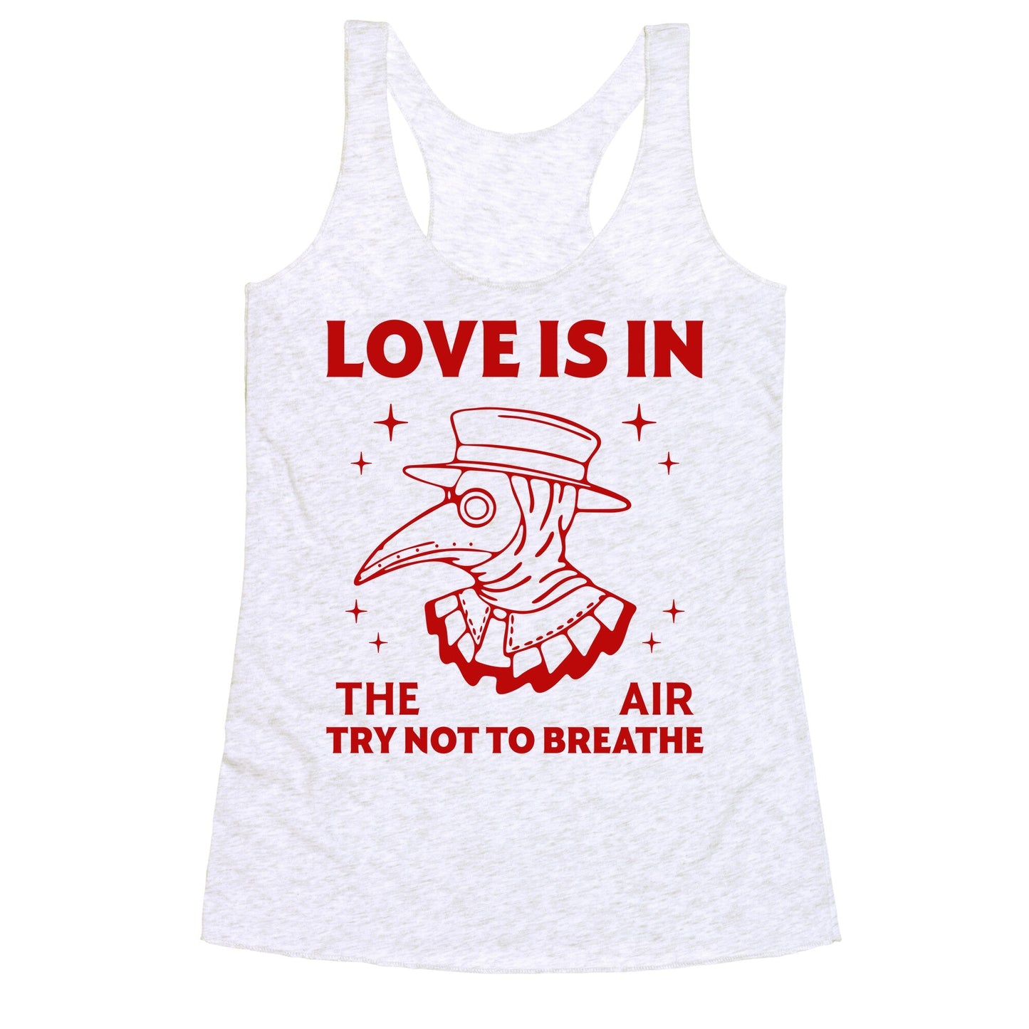 Love Is In The Air Racerback Tank