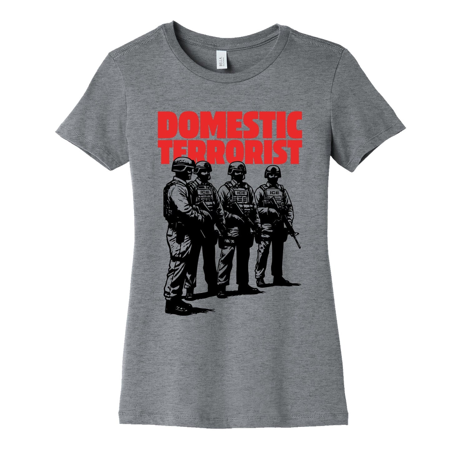 Domestic Terrorist Womens Cotton Tee