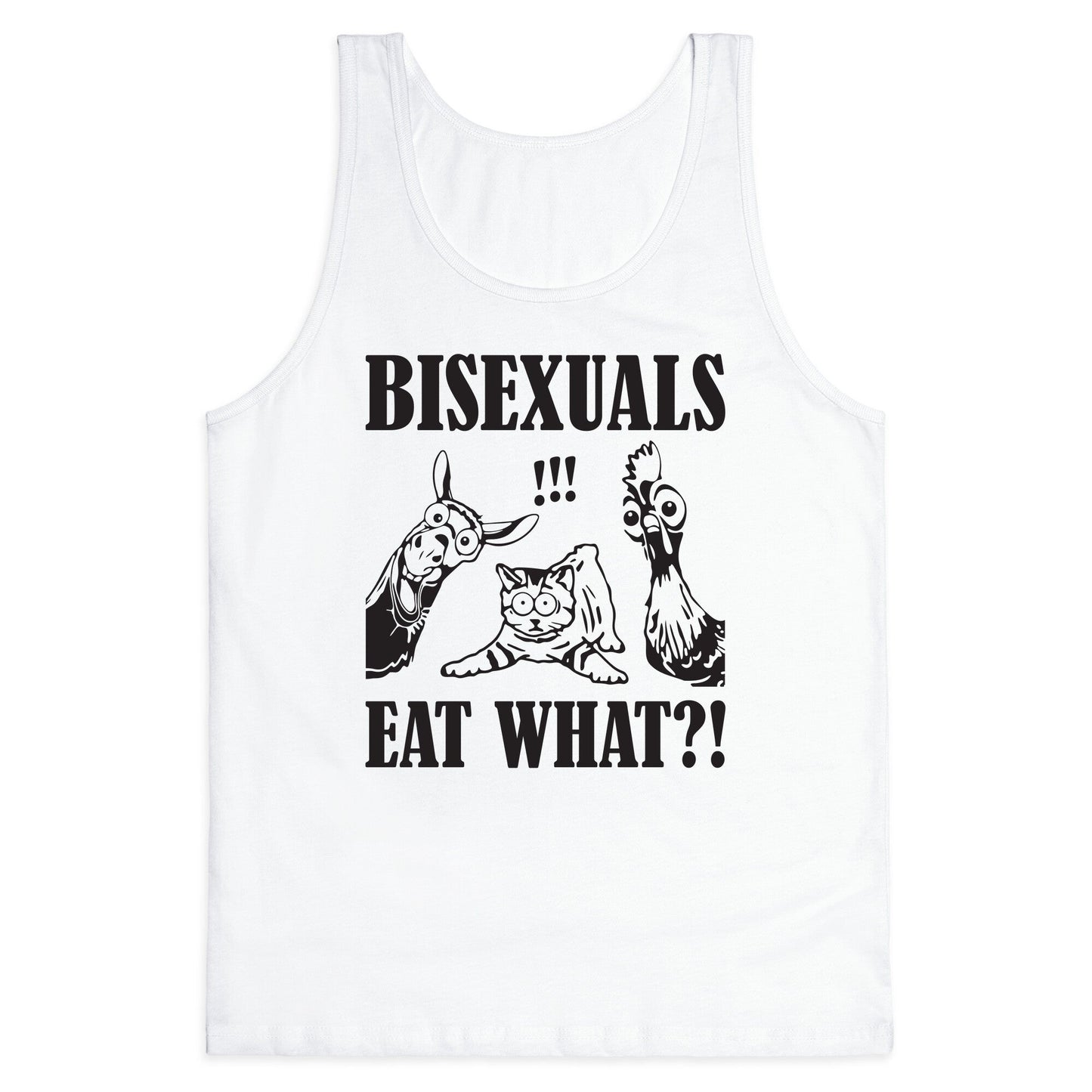 Bisexuals Eat What?! Tank Top