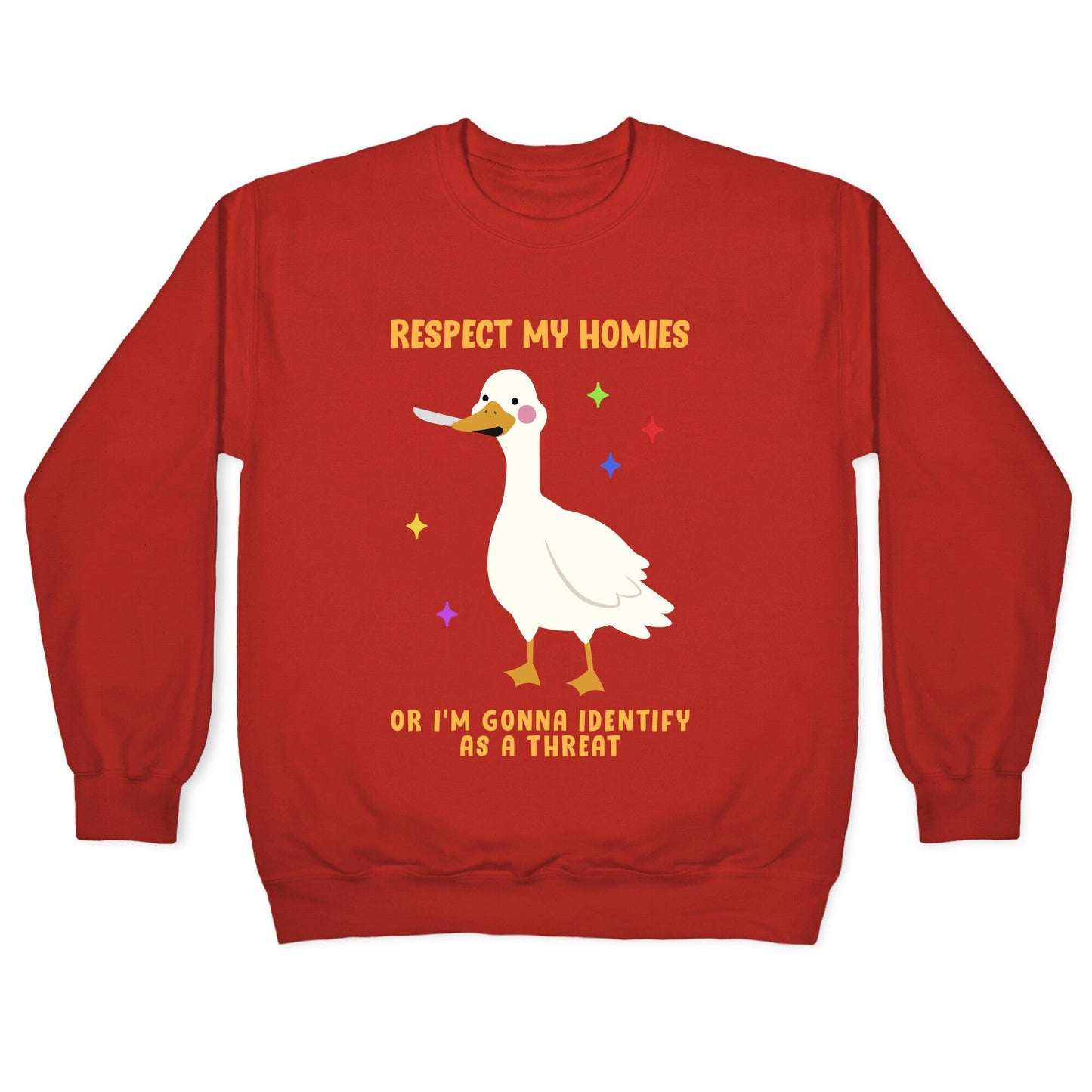 Respect My Homies Crewneck Sweatshirt