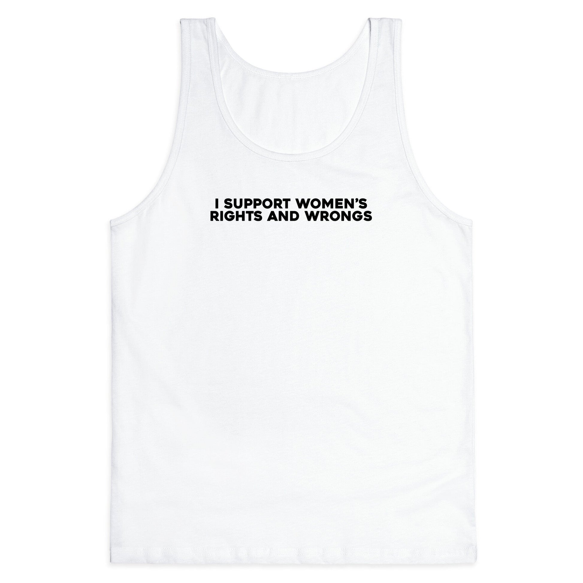 Womens Rights And Wrongs Tank Top