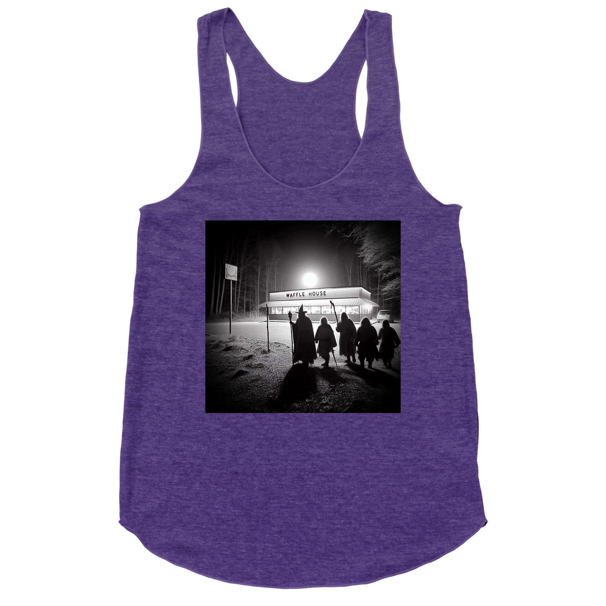 Fellowship Of The Waffle House Racerback Tank