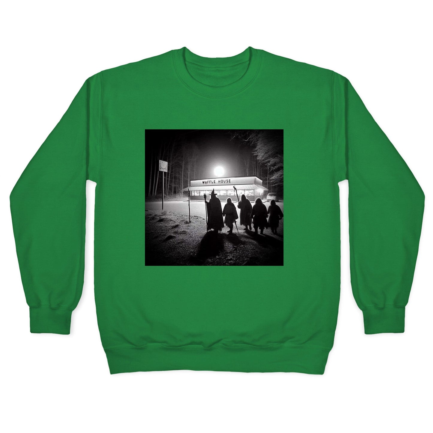 Fellowship Of The Waffle House Crewneck Sweatshirt