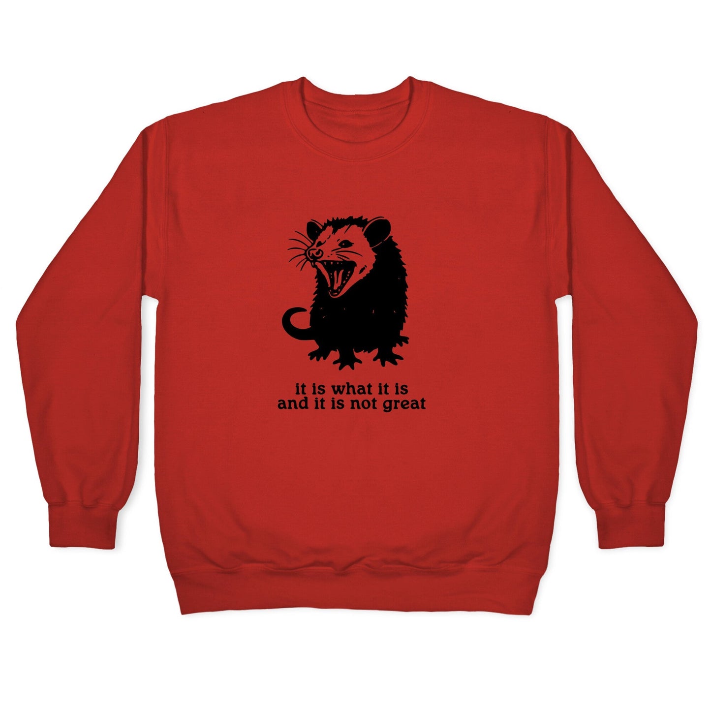It Is What It Is Crewneck Sweatshirt