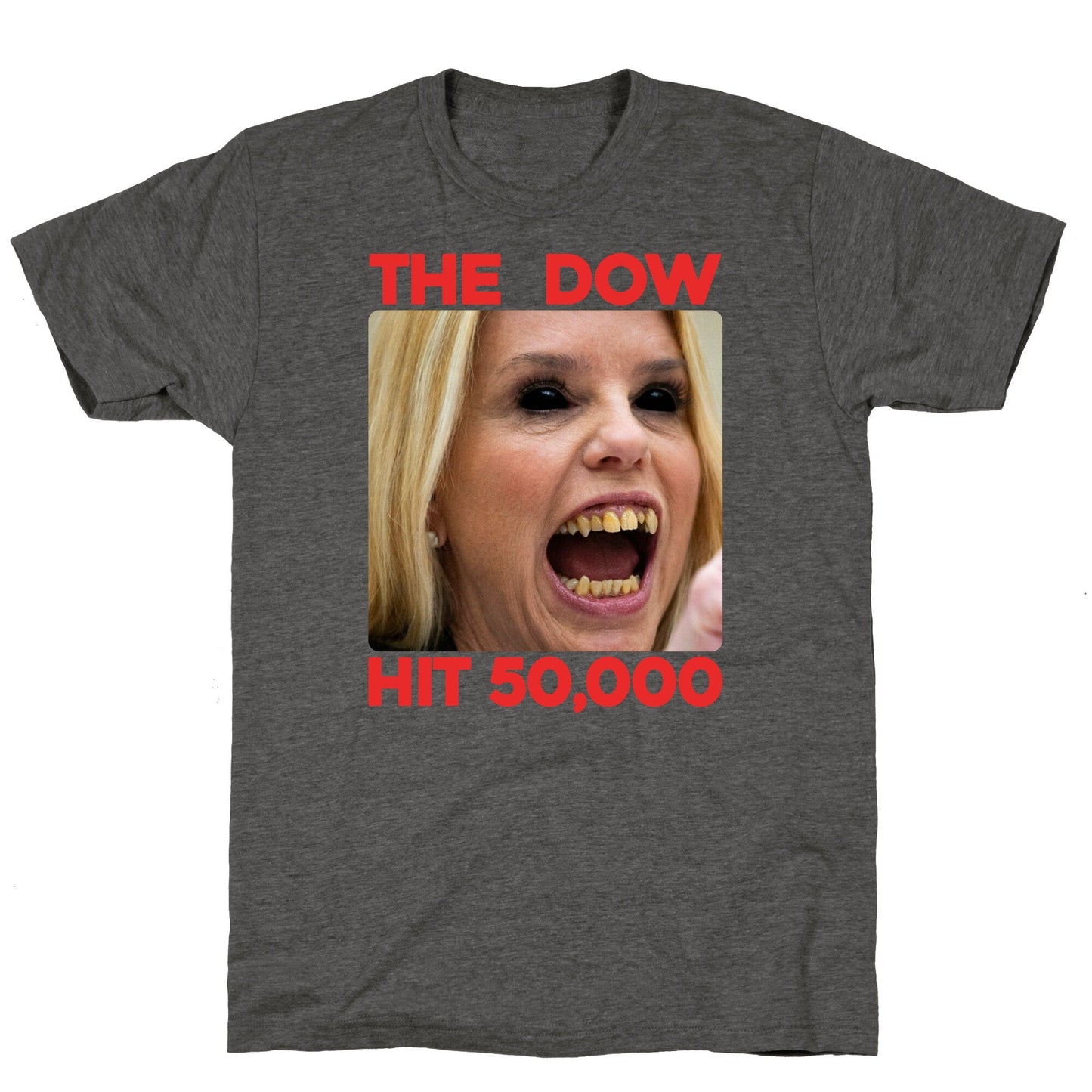 Bondi The DOW Hit 50,000 Unisex Triblend Tee