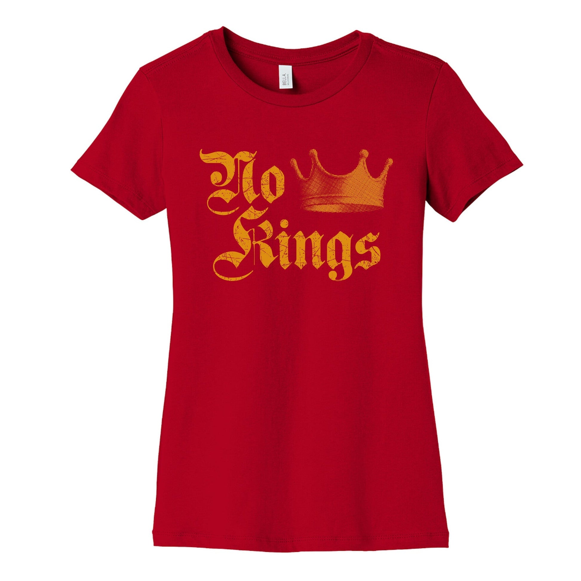 No Kings Since 1776 Womens Cotton Tee