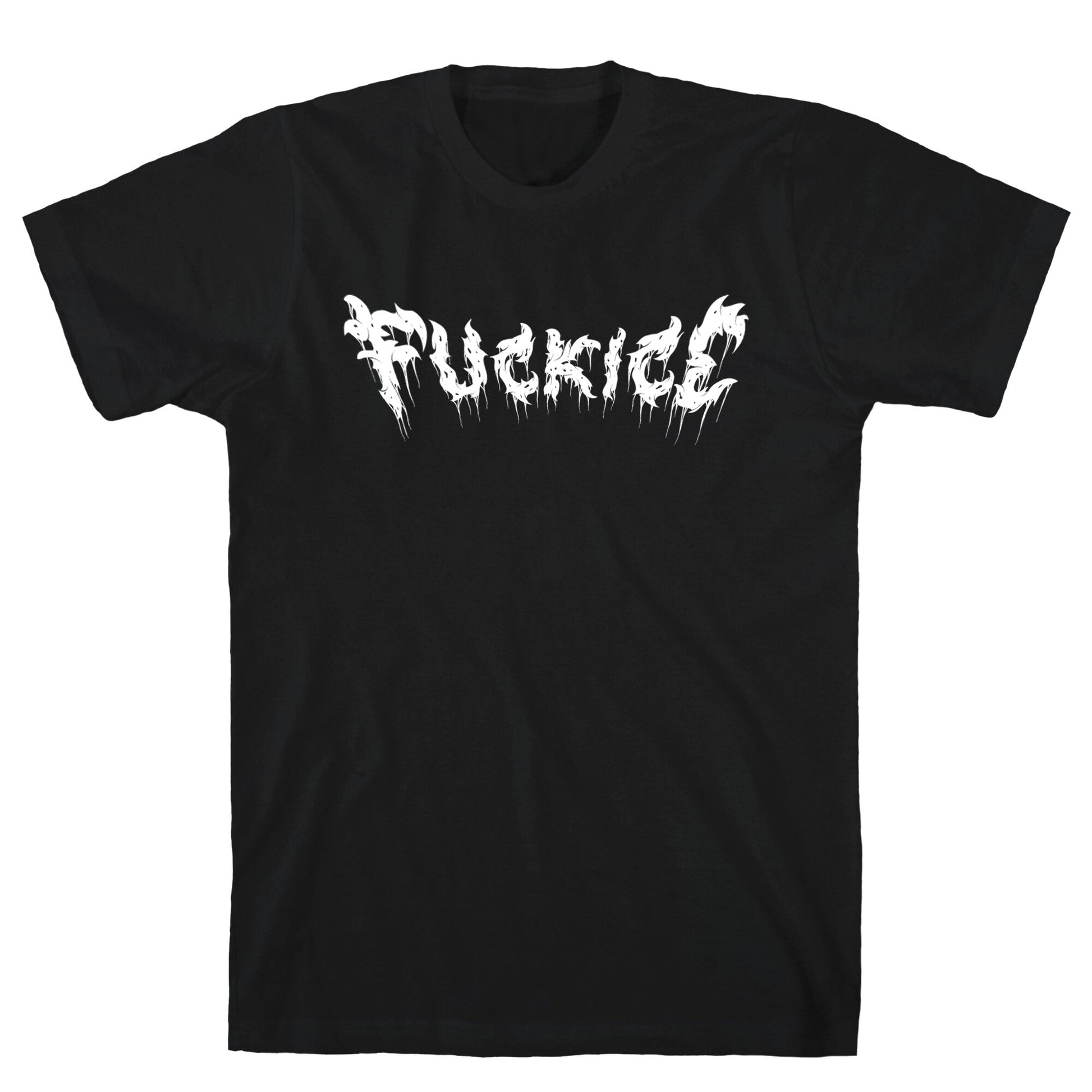 Fuck ICE Metal Logo T-Shirt