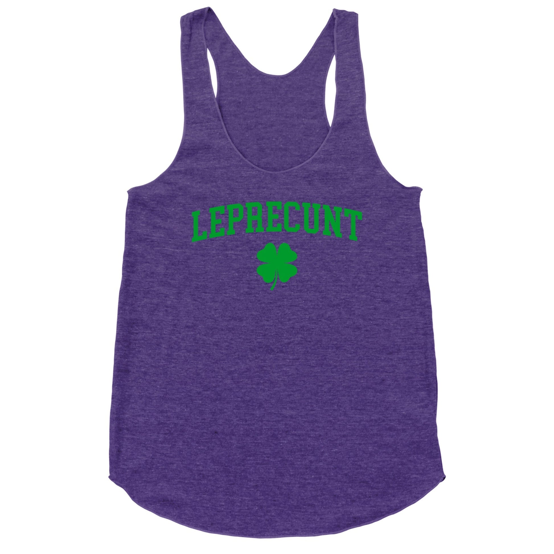 Leprecunt Racerback Tank