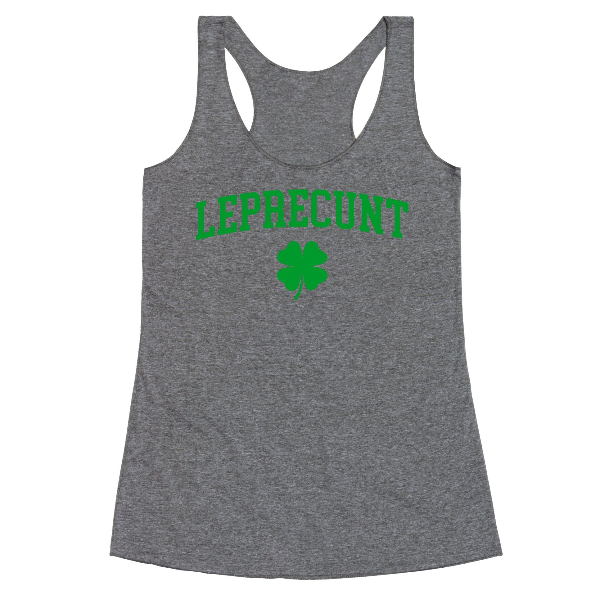 Leprecunt Racerback Tank