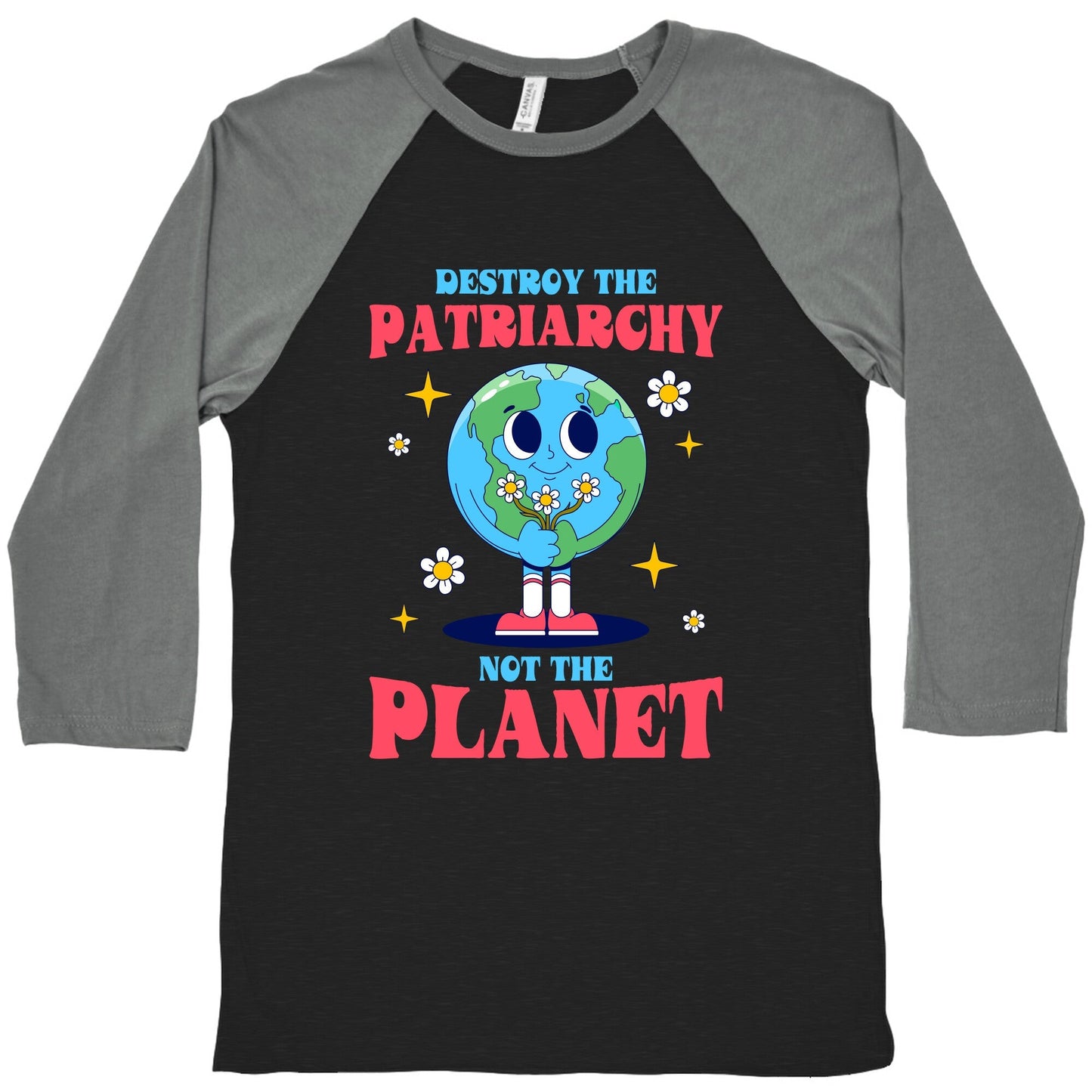 Destroy The Patriarchy Baseball Tee