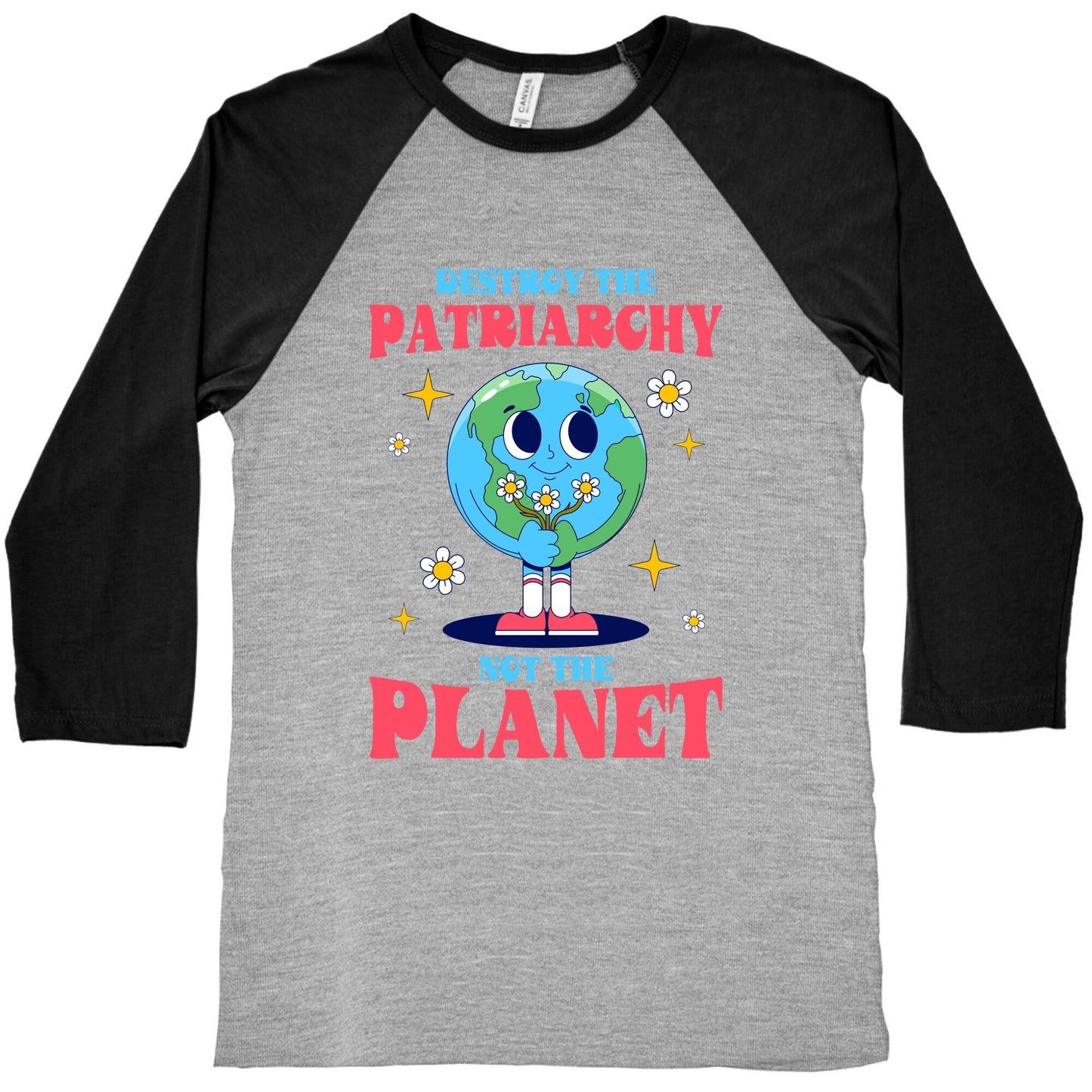 Destroy The Patriarchy Baseball Tee
