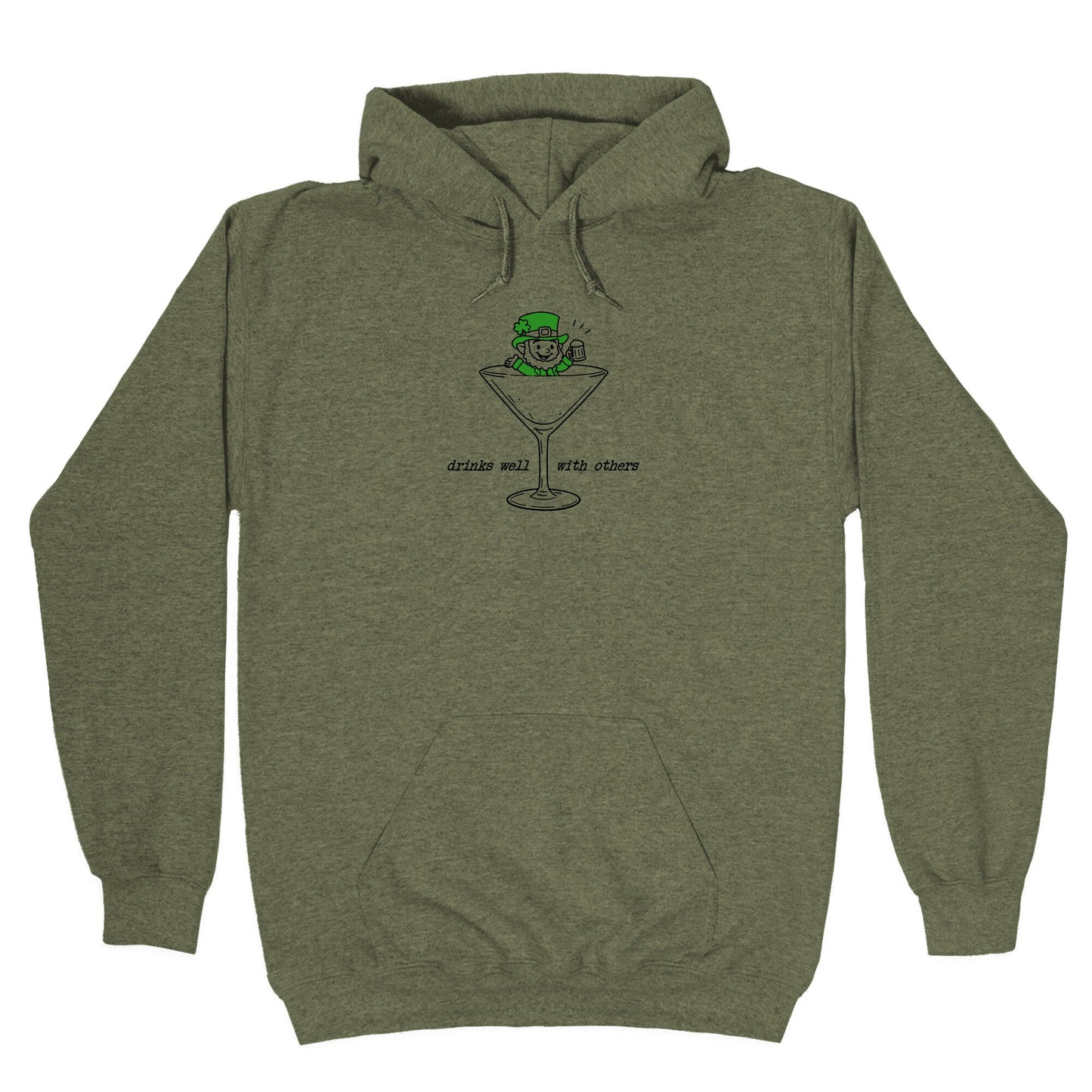 Drinks Well With Others Hoodie