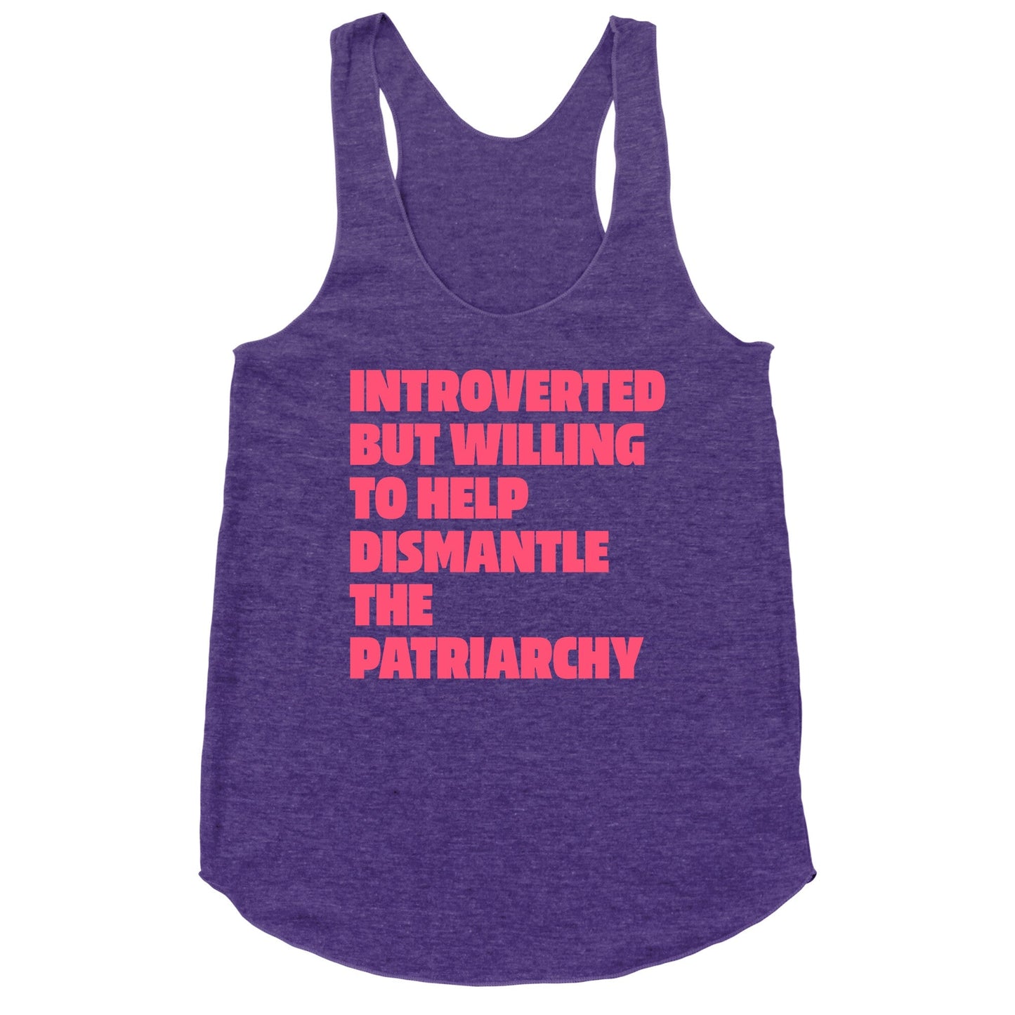 Introverted Racerback Tank