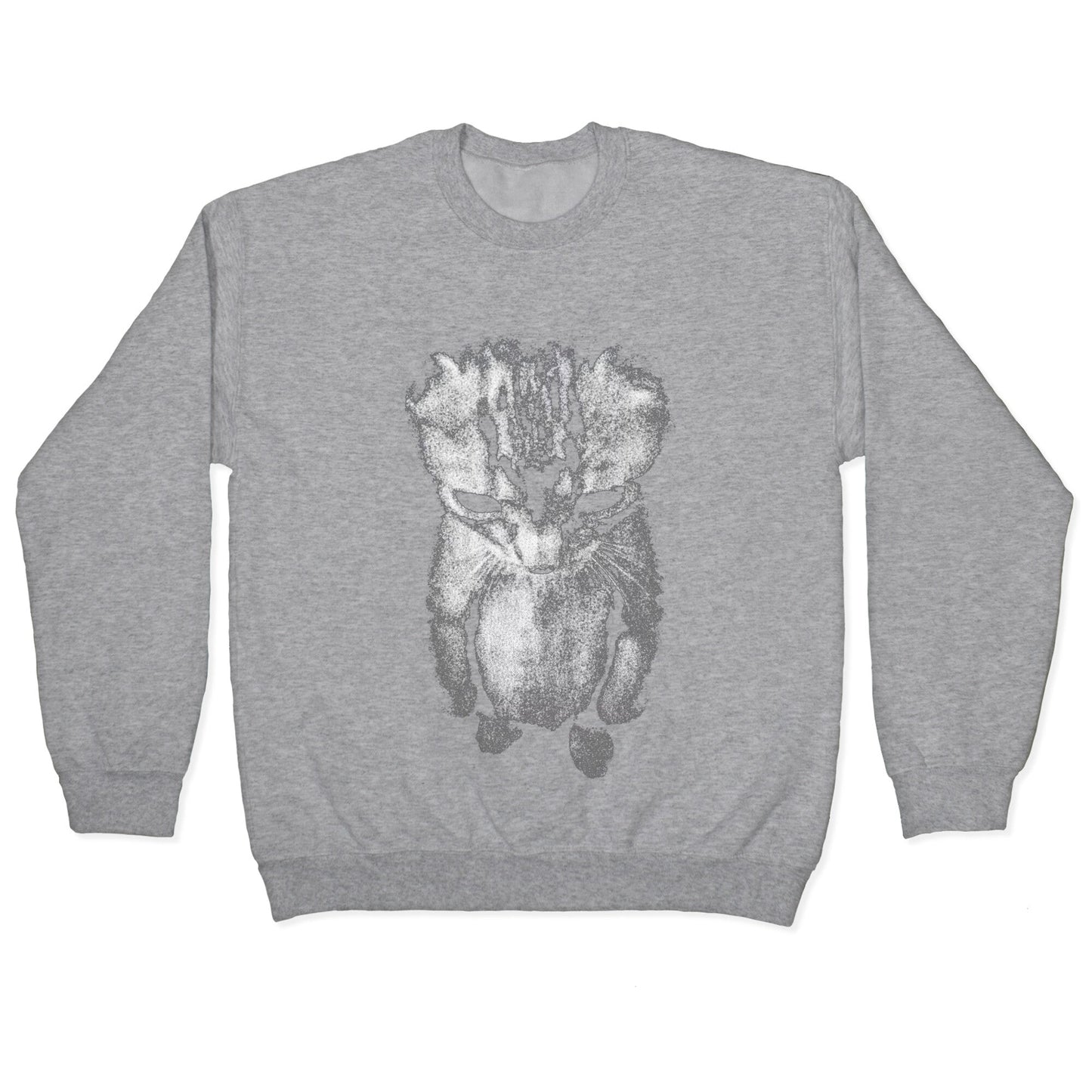 Sad Little Cat Crewneck Sweatshirt