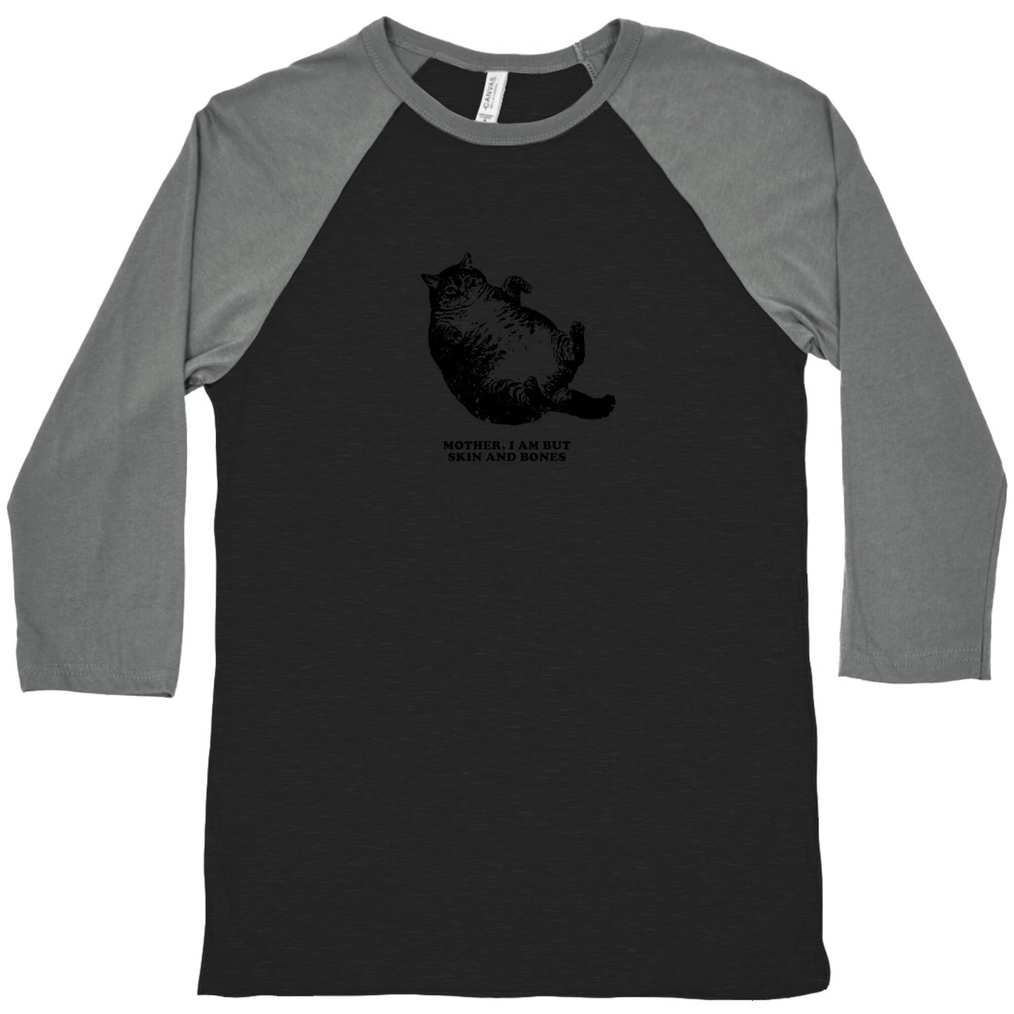 I Am But Skin And Bones Baseball Tee