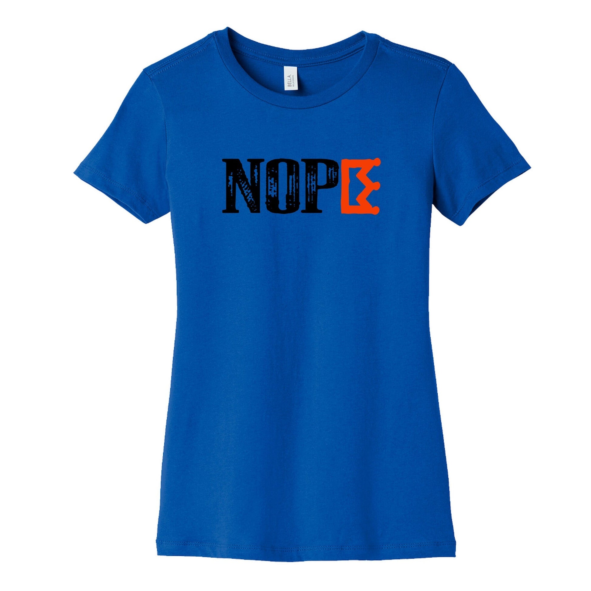 No Kings NOPE Womens Cotton Tee