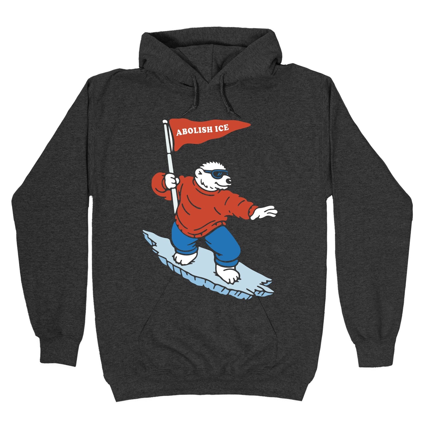 Abolish ICE Bear Hoodie