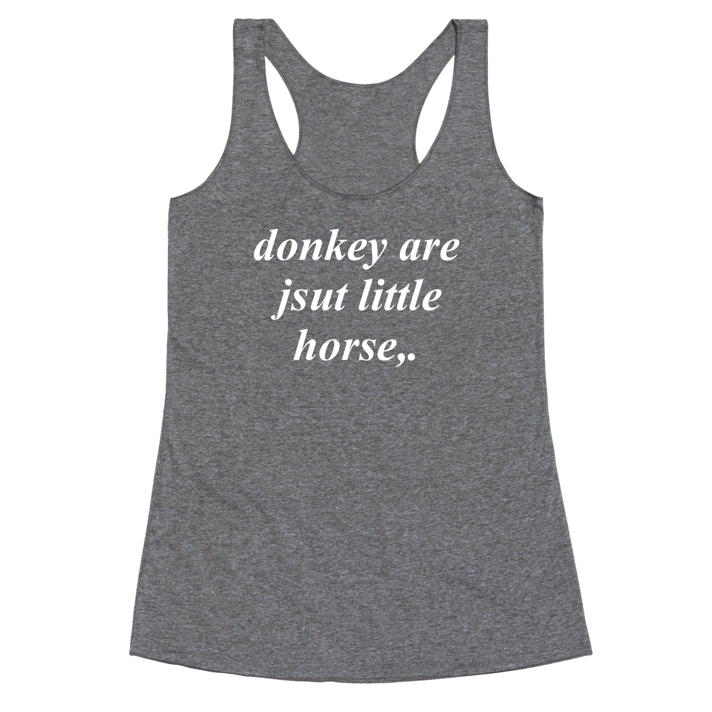 Donkey Racerback Tank