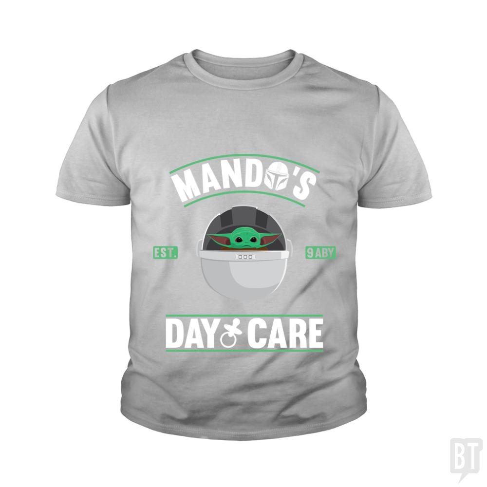 Mando's Day Care Kids Shirt