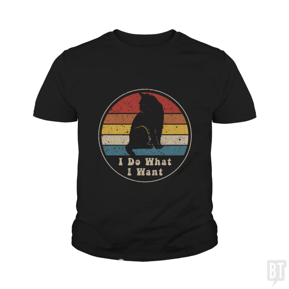I Do What I Want Kids Shirt