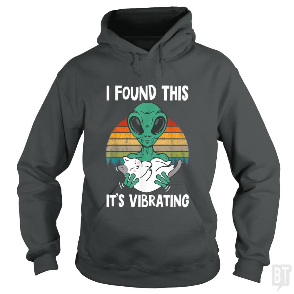 I Found This It's Vibrating Hoodie