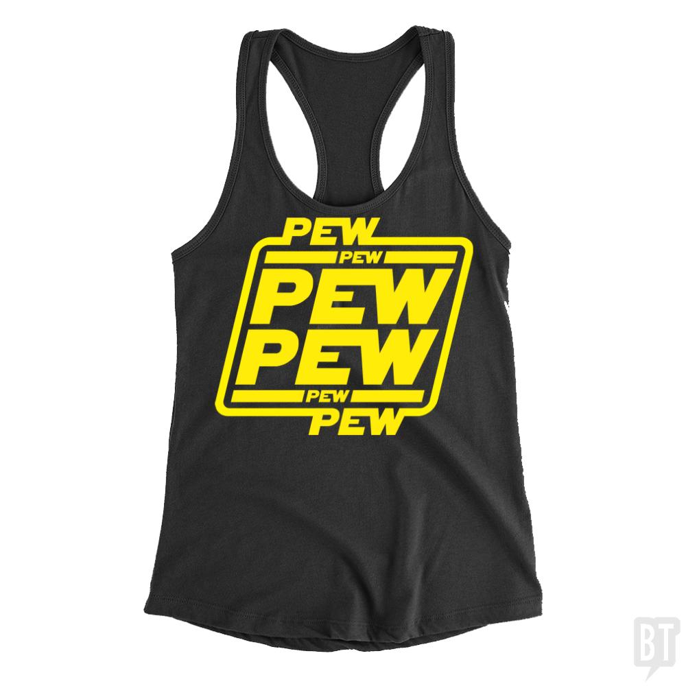 PEW PEW Tank Tops