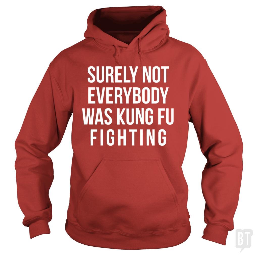 Surely Not Everybody Was Kung Fu Fighting Hoodie
