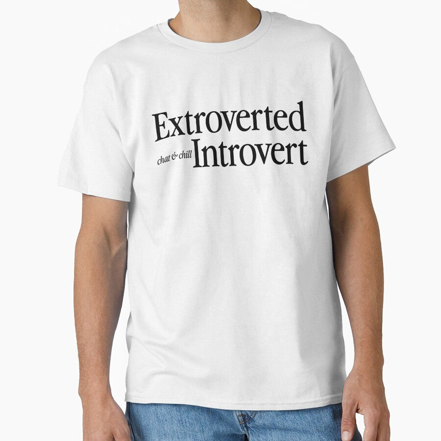 Extroverted Introvert by Dollfacepunk Unisex T-shirt, Sweatshirt, Hoodie, Long Sleeve Tee
