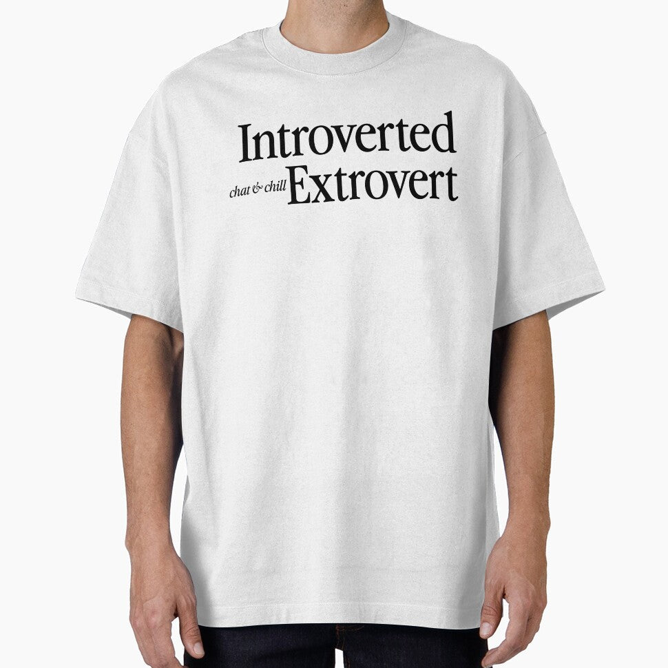 Introverted Extrovert by Dollfacepunk Unisex T-shirt, Sweatshirt, Hoodie, Long Sleeve Tee