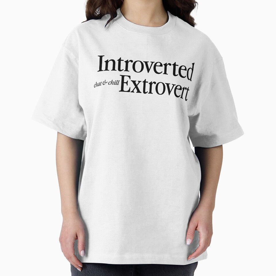 Introverted Extrovert by Dollfacepunk Unisex T-shirt, Sweatshirt, Hoodie, Long Sleeve Tee