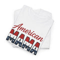 Patriotic Mama Tee, Unisex T-Shirt, American Pride Shirt, Gift for Moms, [...] Unisex T-shirt, Sweatshirt, Hoodie, Long Sleeve Tee